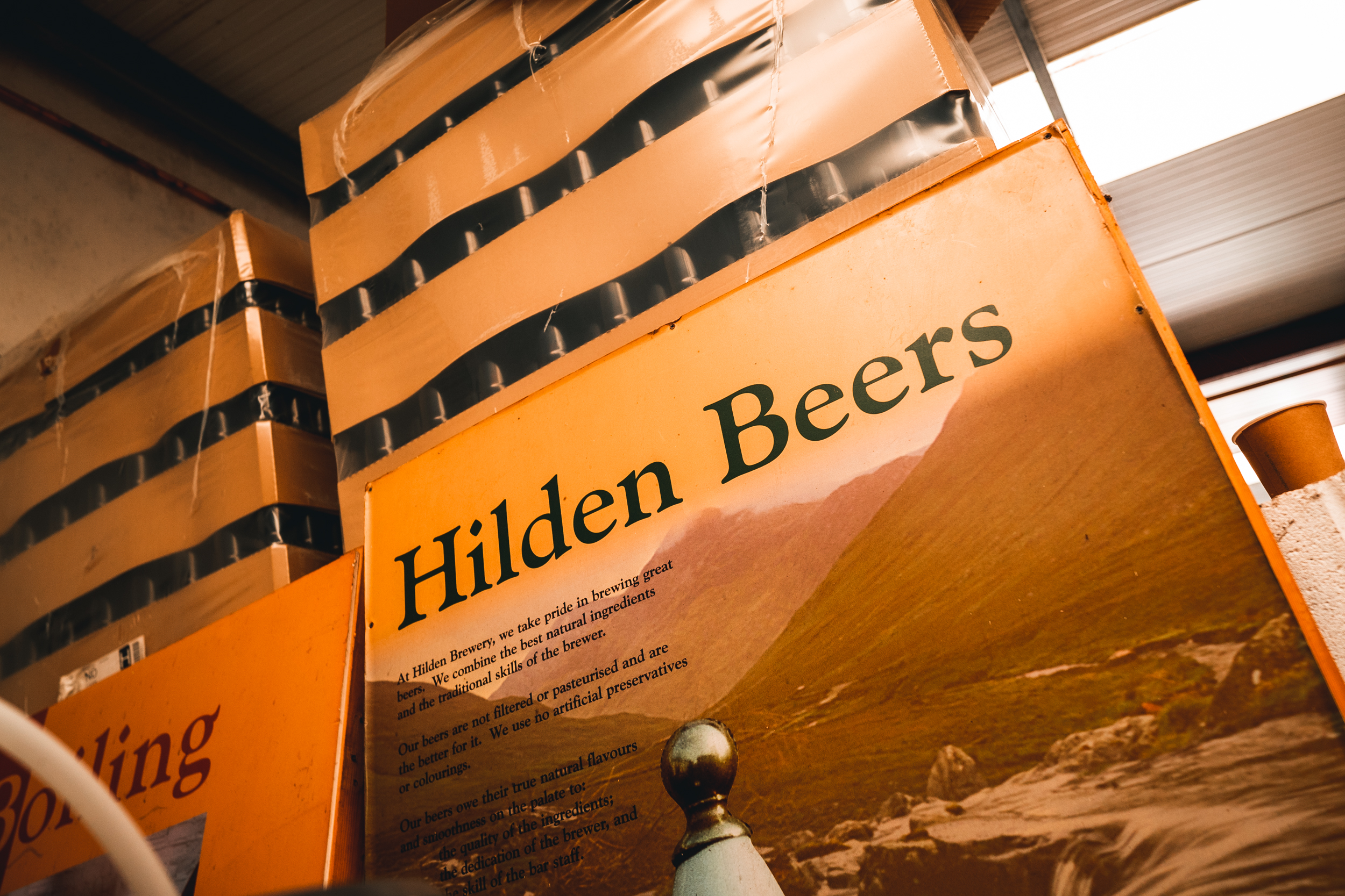 Fancy a Christmas evening at Hilden Brewery?