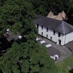 Ariel photo of the Stables